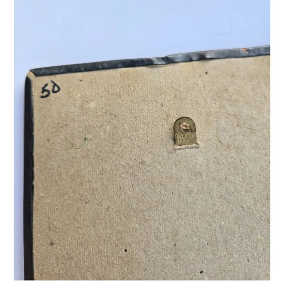 Vintage Decorative Copper Plated Wall Plaque Art Made in  Holland - Picture 6 of 6